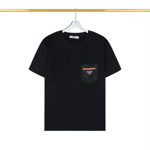 Cheap Prada T-Shirts Short Sleeved For Men #1232796 Replica Wholesale [$34.00 USD] [ITEM#1232796] on Replica Prada T-Shirts