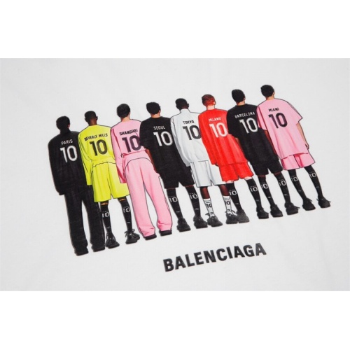 Cheap Balenciaga T-Shirts Short Sleeved For Unisex #1232802 Replica Wholesale [$45.00 USD] [ITEM#1232802] on Replica Balenciaga T-Shirts