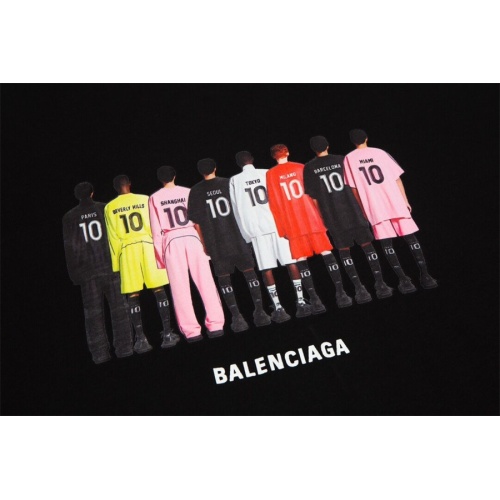 Cheap Balenciaga T-Shirts Short Sleeved For Unisex #1232803 Replica Wholesale [$45.00 USD] [ITEM#1232803] on Replica Balenciaga T-Shirts