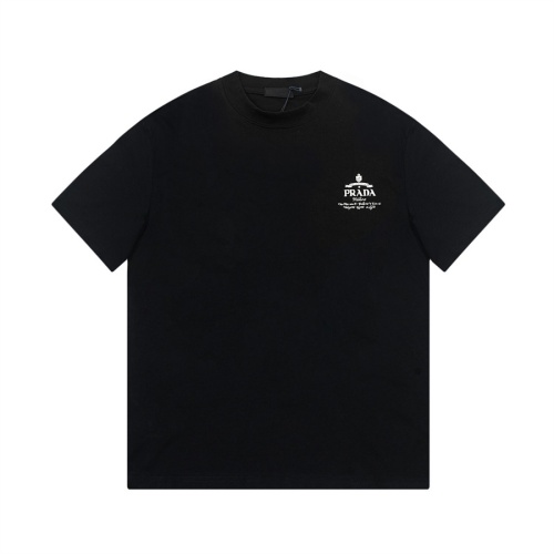 Cheap Prada T-Shirts Short Sleeved For Unisex #1232813 Replica Wholesale [$45.00 USD] [ITEM#1232813] on Replica Prada T-Shirts