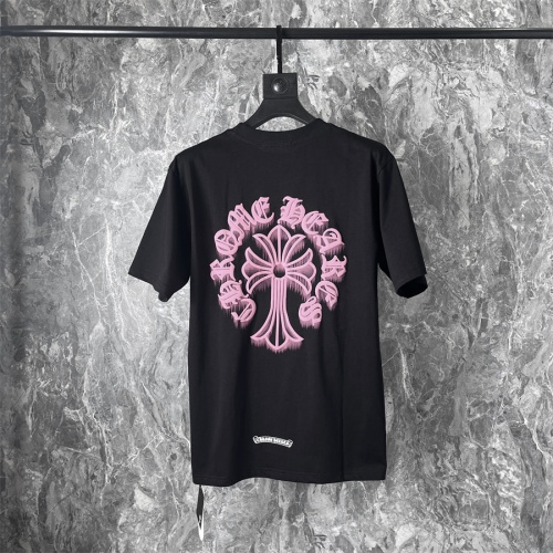 Cheap Chrome Hearts T-Shirts Short Sleeved For Unisex #1232817 Replica Wholesale [$45.00 USD] [ITEM#1232817] on Replica Chrome Hearts T-Shirts