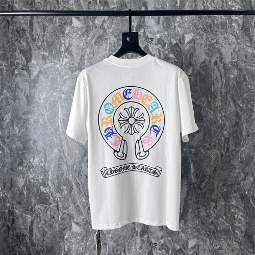 Cheap Chrome Hearts T-Shirts Short Sleeved For Unisex #1232818 Replica Wholesale [$45.00 USD] [ITEM#1232818] on Replica Chrome Hearts T-Shirts