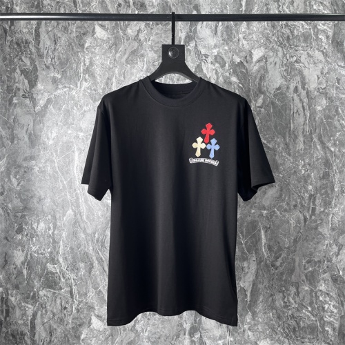 Cheap Chrome Hearts T-Shirts Short Sleeved For Unisex #1232819 Replica Wholesale [$45.00 USD] [ITEM#1232819] on Replica Chrome Hearts T-Shirts