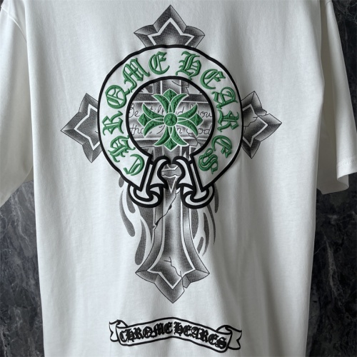 Cheap Chrome Hearts T-Shirts Short Sleeved For Unisex #1232820 Replica Wholesale [$45.00 USD] [ITEM#1232820] on Replica Chrome Hearts T-Shirts