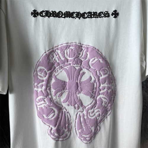 Cheap Chrome Hearts T-Shirts Short Sleeved For Unisex #1232833 Replica Wholesale [$45.00 USD] [ITEM#1232833] on Replica Chrome Hearts T-Shirts