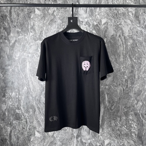 Cheap Chrome Hearts T-Shirts Short Sleeved For Unisex #1232834 Replica Wholesale [$45.00 USD] [ITEM#1232834] on Replica Chrome Hearts T-Shirts