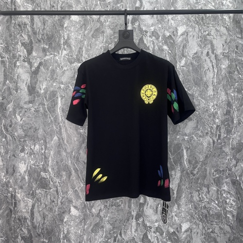 Cheap Chrome Hearts T-Shirts Short Sleeved For Unisex #1232843 Replica Wholesale [$45.00 USD] [ITEM#1232843] on Replica Chrome Hearts T-Shirts