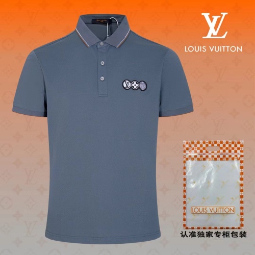 Cheap Louis Vuitton LV T-Shirts Short Sleeved For Men #1232877 Replica Wholesale [$45.00 USD] [ITEM#1232877] on Replica Louis Vuitton LV T-Shirts