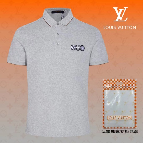 Cheap Louis Vuitton LV T-Shirts Short Sleeved For Men #1232878 Replica Wholesale [$45.00 USD] [ITEM#1232878] on Replica Louis Vuitton LV T-Shirts