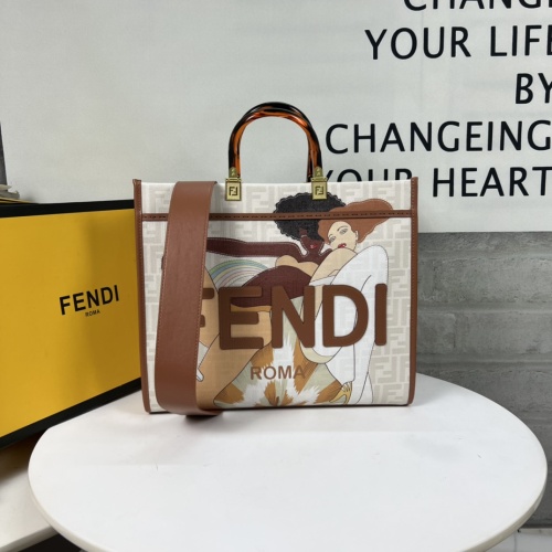 Cheap Fendi AAA Quality Tote-Handbags For Women #1232880 Replica Wholesale [$105.00 USD] [ITEM#1232880] on Replica Fendi AAA Quality Handbags