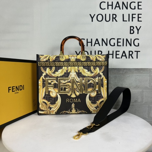 Cheap Fendi AAA Quality Tote-Handbags For Women #1232883 Replica Wholesale [$105.00 USD] [ITEM#1232883] on Replica Fendi AAA Quality Handbags