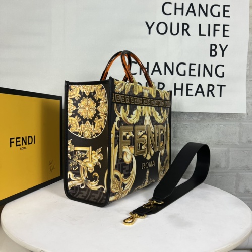 Cheap Fendi AAA Quality Tote-Handbags For Women #1232883 Replica Wholesale [$105.00 USD] [ITEM#1232883] on Replica Fendi AAA Quality Handbags