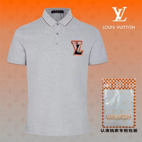 Cheap Louis Vuitton LV T-Shirts Short Sleeved For Men #1232884 Replica Wholesale [$45.00 USD] [ITEM#1232884] on Replica Louis Vuitton LV T-Shirts