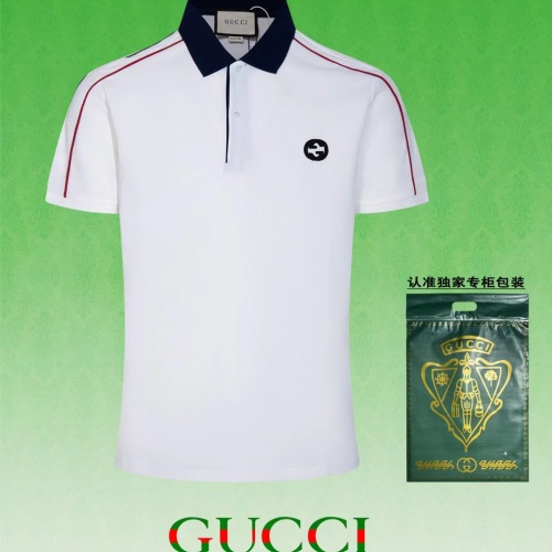 Cheap Gucci T-Shirts Short Sleeved For Men #1232888 Replica Wholesale [$45.00 USD] [ITEM#1232888] on Replica Gucci T-Shirts