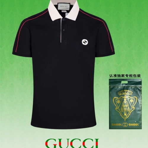 Cheap Gucci T-Shirts Short Sleeved For Men #1232891 Replica Wholesale [$45.00 USD] [ITEM#1232891] on Replica Gucci T-Shirts