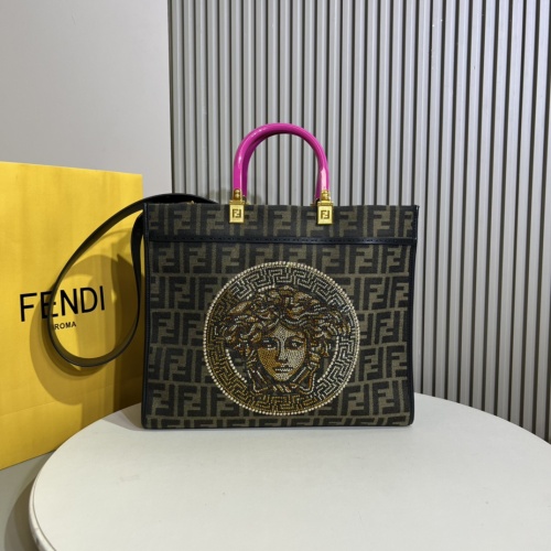 Cheap Fendi AAA Quality Tote-Handbags For Women #1232892 Replica Wholesale [$105.00 USD] [ITEM#1232892] on Replica Fendi AAA Quality Handbags