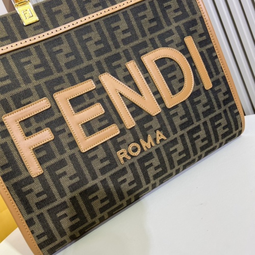 Cheap Fendi AAA Quality Tote-Handbags For Women #1232894 Replica Wholesale [$105.00 USD] [ITEM#1232894] on Replica Fendi AAA Quality Handbags