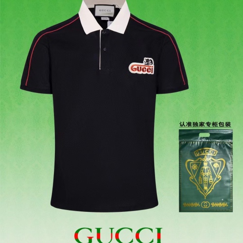 Cheap Gucci T-Shirts Short Sleeved For Men #1232906 Replica Wholesale [$45.00 USD] [ITEM#1232906] on Replica Gucci T-Shirts