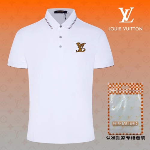 Cheap Louis Vuitton LV T-Shirts Short Sleeved For Men #1232907 Replica Wholesale [$45.00 USD] [ITEM#1232907] on Replica Louis Vuitton LV T-Shirts