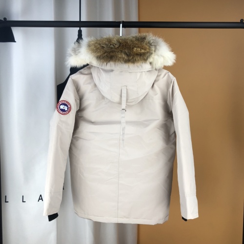 Cheap Canada Goose Down Feather Coat Long Sleeved For Unisex #1232926 Replica Wholesale [$160.00 USD] [ITEM#1232926] on Replica Canada Goose Down Feather Coat