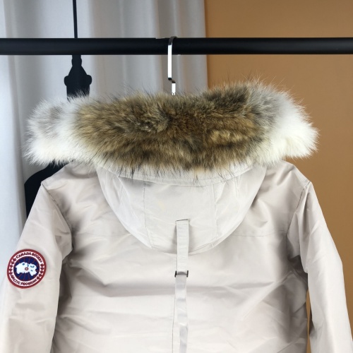 Cheap Canada Goose Down Feather Coat Long Sleeved For Unisex #1232926 Replica Wholesale [$160.00 USD] [ITEM#1232926] on Replica Canada Goose Down Feather Coat