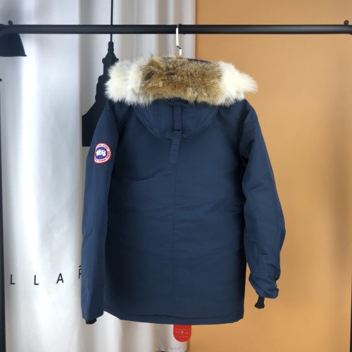 Cheap Canada Goose Down Feather Coat Long Sleeved For Unisex #1232927 Replica Wholesale [$160.00 USD] [ITEM#1232927] on Replica Canada Goose Down Feather Coat