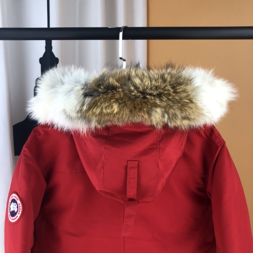 Cheap Canada Goose Down Feather Coat Long Sleeved For Unisex #1232928 Replica Wholesale [$160.00 USD] [ITEM#1232928] on Replica Canada Goose Down Feather Coat