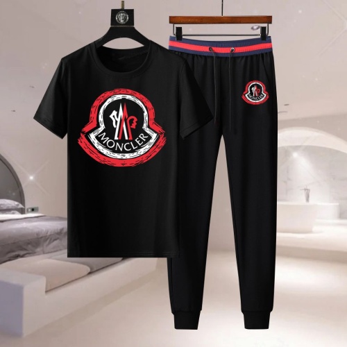 Cheap Moncler Tracksuits Short Sleeved For Men #1232951 Replica Wholesale [$76.00 USD] [ITEM#1232951] on Replica Moncler Tracksuits