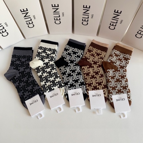 Cheap Celine Socks #1233014 Replica Wholesale [$25.00 USD] [ITEM#1233014] on Replica Celine Socks