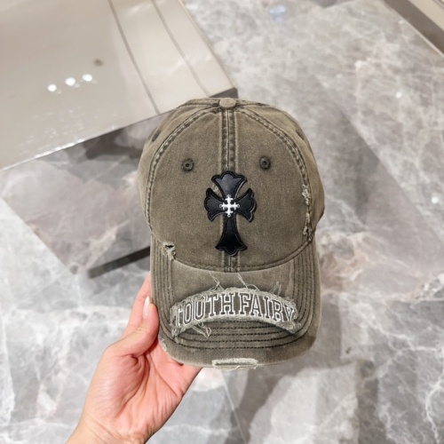 Cheap Chrome Hearts Caps #1233090 Replica Wholesale [$27.00 USD] [ITEM#1233090] on Replica Chrome Hearts Caps