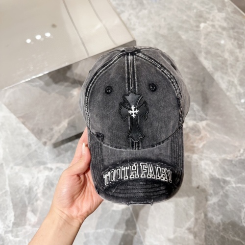 Cheap Chrome Hearts Caps #1233091 Replica Wholesale [$27.00 USD] [ITEM#1233091] on Replica Chrome Hearts Caps