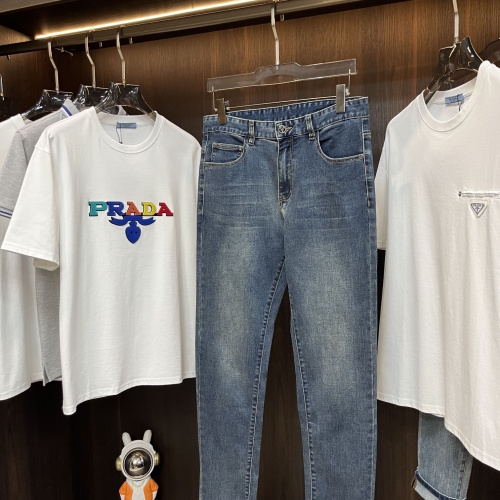 Cheap Prada Jeans For Men #1233414 Replica Wholesale [$80.00 USD] [ITEM#1233414] on Replica Prada Jeans