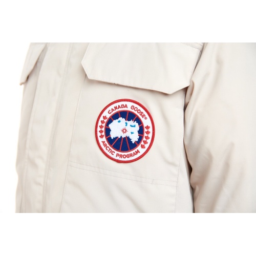 Cheap Canada Goose Down Feather Coat Long Sleeved For Unisex #1233426 Replica Wholesale [$160.00 USD] [ITEM#1233426] on Replica Canada Goose Down Feather Coat