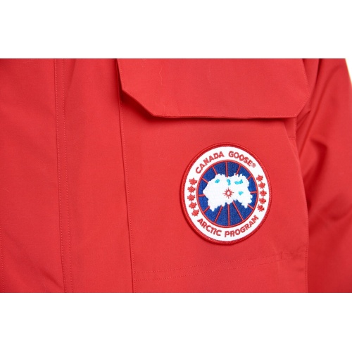 Cheap Canada Goose Down Feather Coat Long Sleeved For Unisex #1233429 Replica Wholesale [$160.00 USD] [ITEM#1233429] on Replica Canada Goose Down Feather Coat