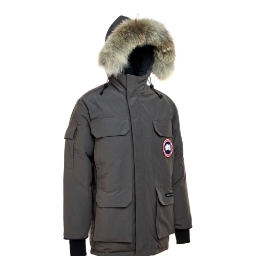 Cheap Canada Goose Down Feather Coat Long Sleeved For Unisex #1233431 Replica Wholesale [$160.00 USD] [ITEM#1233431] on Replica Canada Goose Down Feather Coat