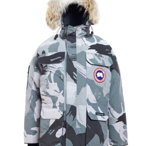 Cheap Canada Goose Down Feather Coat Long Sleeved For Unisex #1233434 Replica Wholesale [$160.00 USD] [ITEM#1233434] on Replica Canada Goose Down Feather Coat