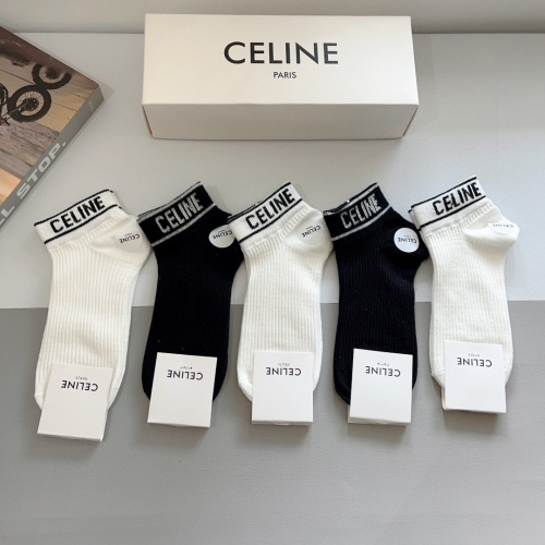 Cheap Celine Socks #1233482 Replica Wholesale [$25.00 USD] [ITEM#1233482] on Replica Celine Socks