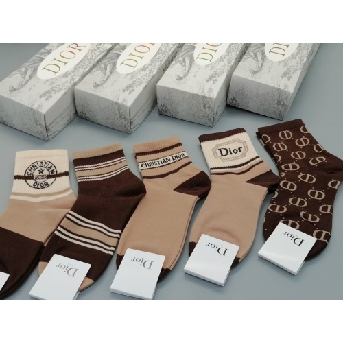 Cheap Christian Dior Socks #1233493 Replica Wholesale [$25.00 USD] [ITEM#1233493] on Replica Christian Dior Socks