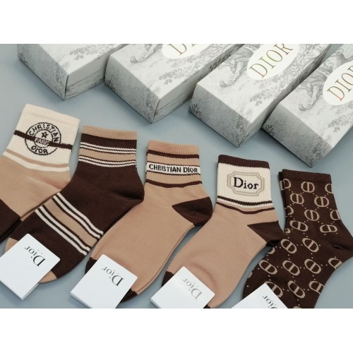 Cheap Christian Dior Socks #1233493 Replica Wholesale [$25.00 USD] [ITEM#1233493] on Replica Christian Dior Socks