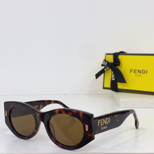 Cheap Fendi AAA Quality Sunglasses #1233524 Replica Wholesale [$60.00 USD] [ITEM#1233524] on Replica Fendi AAA Quality Sunglasses