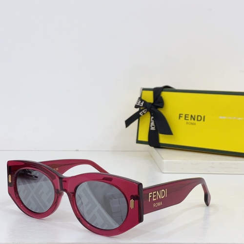 Cheap Fendi AAA Quality Sunglasses #1233526 Replica Wholesale [$60.00 USD] [ITEM#1233526] on Replica Fendi AAA Quality Sunglasses