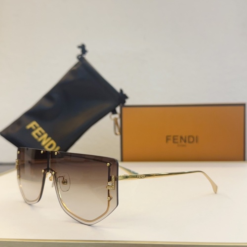 Cheap Fendi AAA Quality Sunglasses #1233536 Replica Wholesale [$60.00 USD] [ITEM#1233536] on Replica Fendi AAA Quality Sunglasses