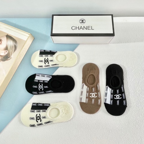 Cheap Chanel Socks #1233552 Replica Wholesale [$27.00 USD] [ITEM#1233552] on Replica Chanel Socks