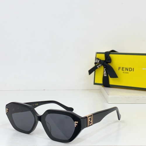 Cheap Fendi AAA Quality Sunglasses #1233556 Replica Wholesale [$60.00 USD] [ITEM#1233556] on Replica Fendi AAA Quality Sunglasses