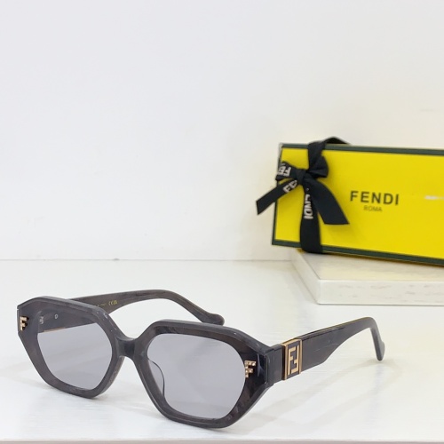 Cheap Fendi AAA Quality Sunglasses #1233557 Replica Wholesale [$60.00 USD] [ITEM#1233557] on Replica Fendi AAA Quality Sunglasses