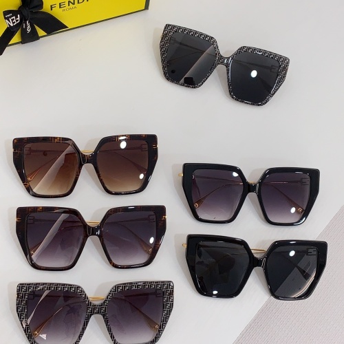 Cheap Fendi AAA Quality Sunglasses #1233571 Replica Wholesale [$64.00 USD] [ITEM#1233571] on Replica Fendi AAA Quality Sunglasses