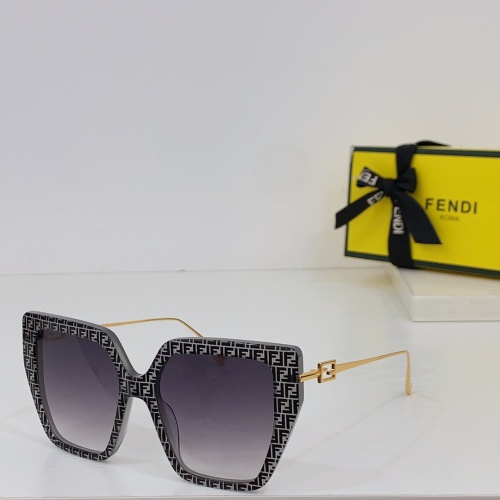 Cheap Fendi AAA Quality Sunglasses #1233572 Replica Wholesale [$64.00 USD] [ITEM#1233572] on Replica Fendi AAA Quality Sunglasses