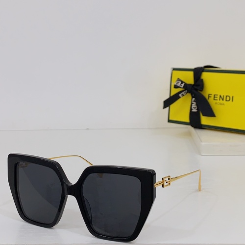 Cheap Fendi AAA Quality Sunglasses #1233574 Replica Wholesale [$64.00 USD] [ITEM#1233574] on Replica Fendi AAA Quality Sunglasses