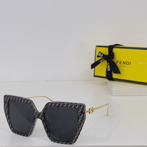 Cheap Fendi AAA Quality Sunglasses #1233575 Replica Wholesale [$64.00 USD] [ITEM#1233575] on Replica Fendi AAA Quality Sunglasses