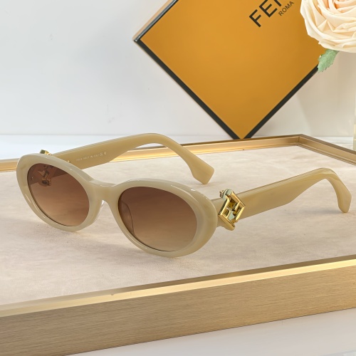 Cheap Fendi AAA Quality Sunglasses #1233578 Replica Wholesale [$60.00 USD] [ITEM#1233578] on Replica Fendi AAA Quality Sunglasses